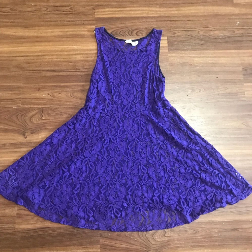 Purple Lace Free People Dress